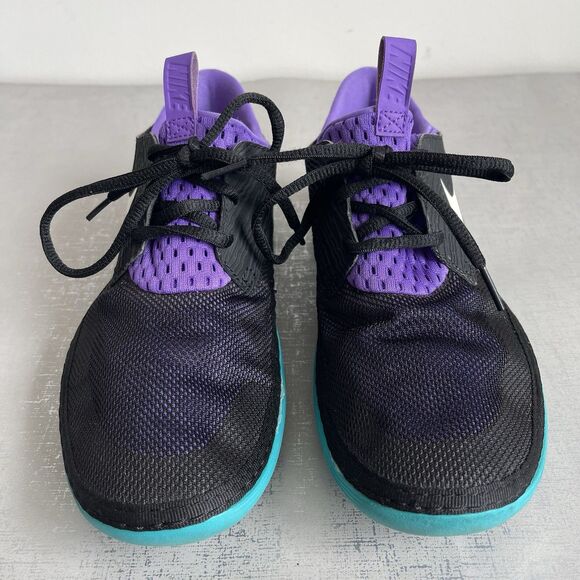 Nike Solarsoft Moccasin Sneakers Hiking Running Lightweight Shoes Mens 7 Black - Picture 3 of 13